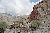 Ladakh - Hemis area famous for the trekking possibilities and for the Hemis Gompa. 